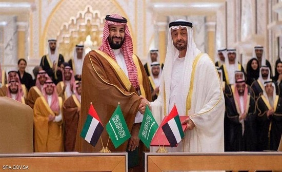 الامير محمد بن سلمان والشيخ محمد بن زايد