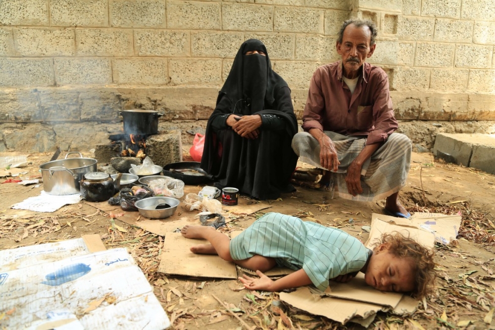 مساعدات انسانية فقر