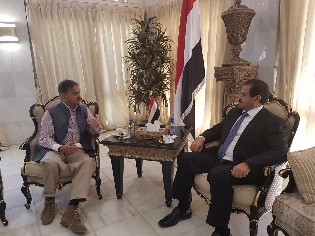 صورة من اللقاء