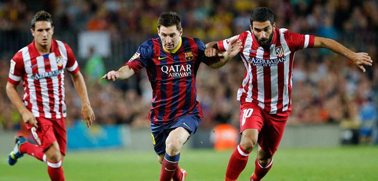اتلتيكو مدريد يواجه برشلونة في قمة الدوري الاسباني