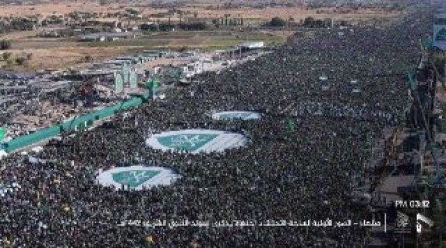 حشود الحوثيين بذكرى المولد النبوي
